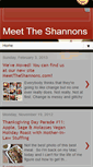 Mobile Screenshot of meettheshannons.net